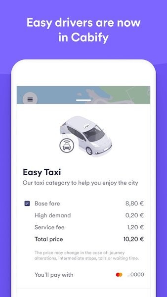 easy taxi手机版