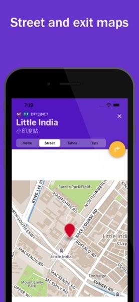 新加坡地铁地图苹果app
