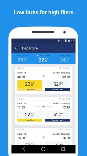 瑞安航空app