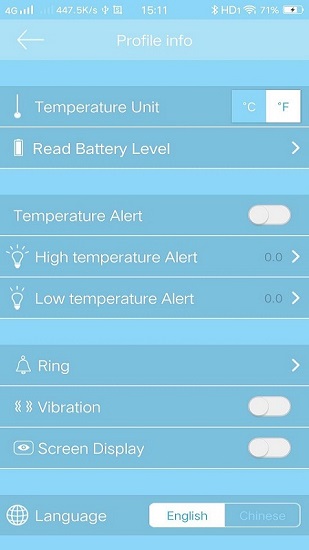 体温测量app