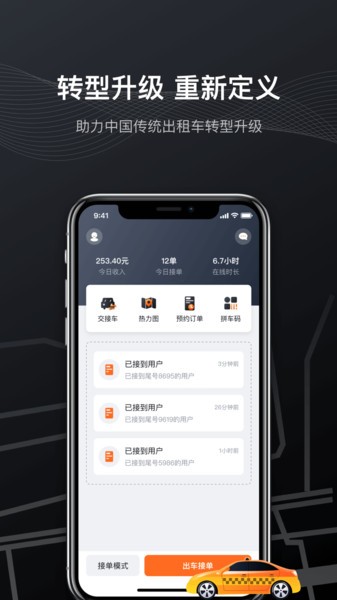 快步打车司机端
